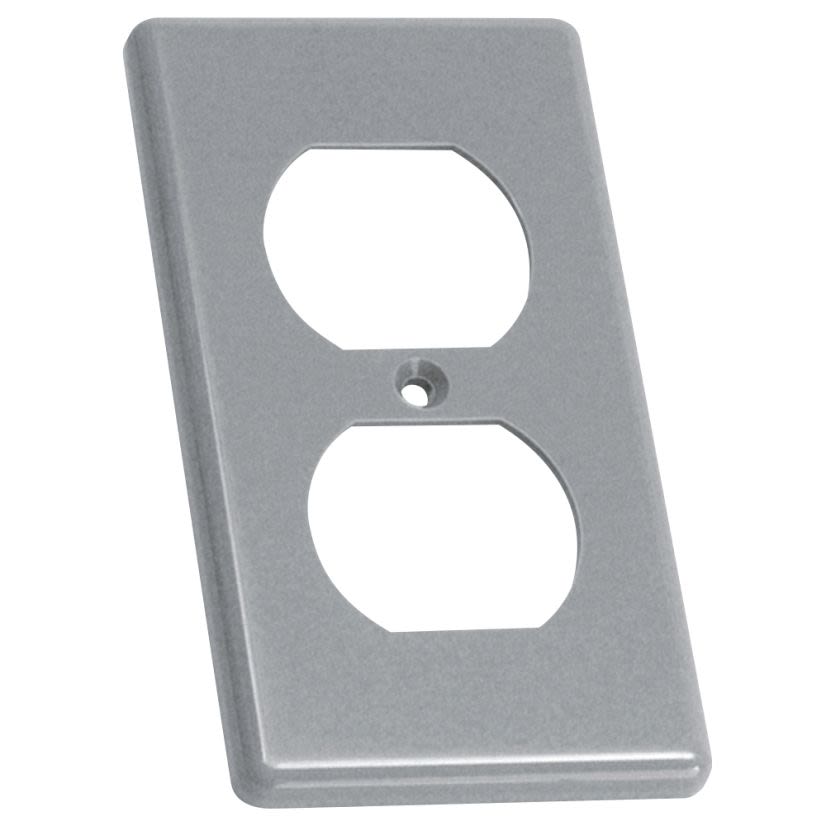 Carlon HB1DP Handy Non-Metallic Outlet Box Cover, 4.3 in L x 2.38 in W